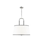 Aurzorora Vintage Industrial Brass Fabric Pendant Lamp - Neutralighting