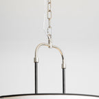 Aurzorora Vintage Industrial Brass Fabric Pendant Lamp - Neutralighting