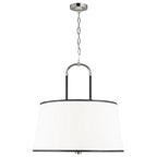 Aurzorora Vintage Industrial Brass Fabric Pendant Lamp - Neutralighting