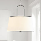 Aurzorora Vintage Industrial Brass Fabric Pendant Lamp - Neutralighting