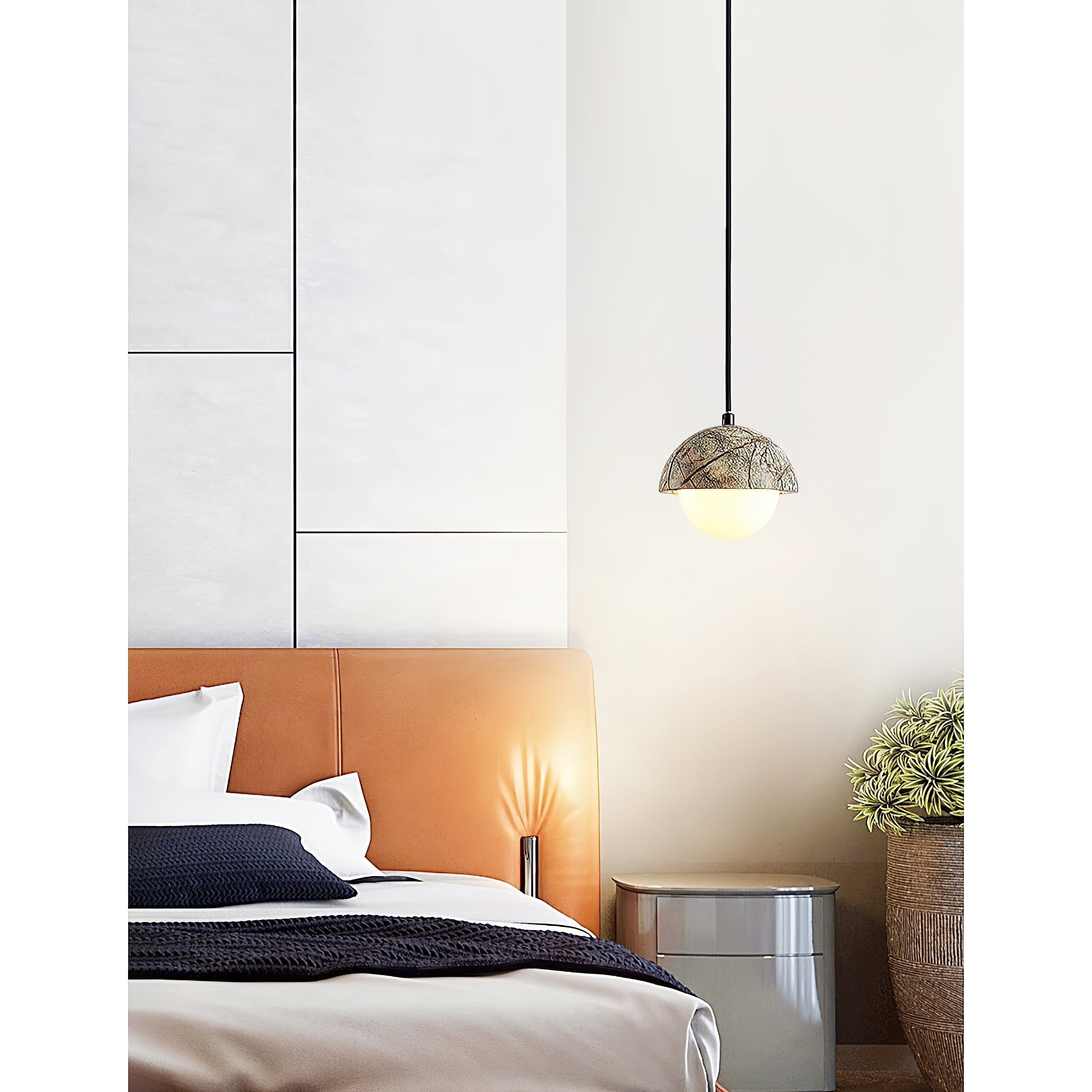 Lylorarae Lampe Pendentive Marbre Verre Minimaliste Moderne - Neutralighting