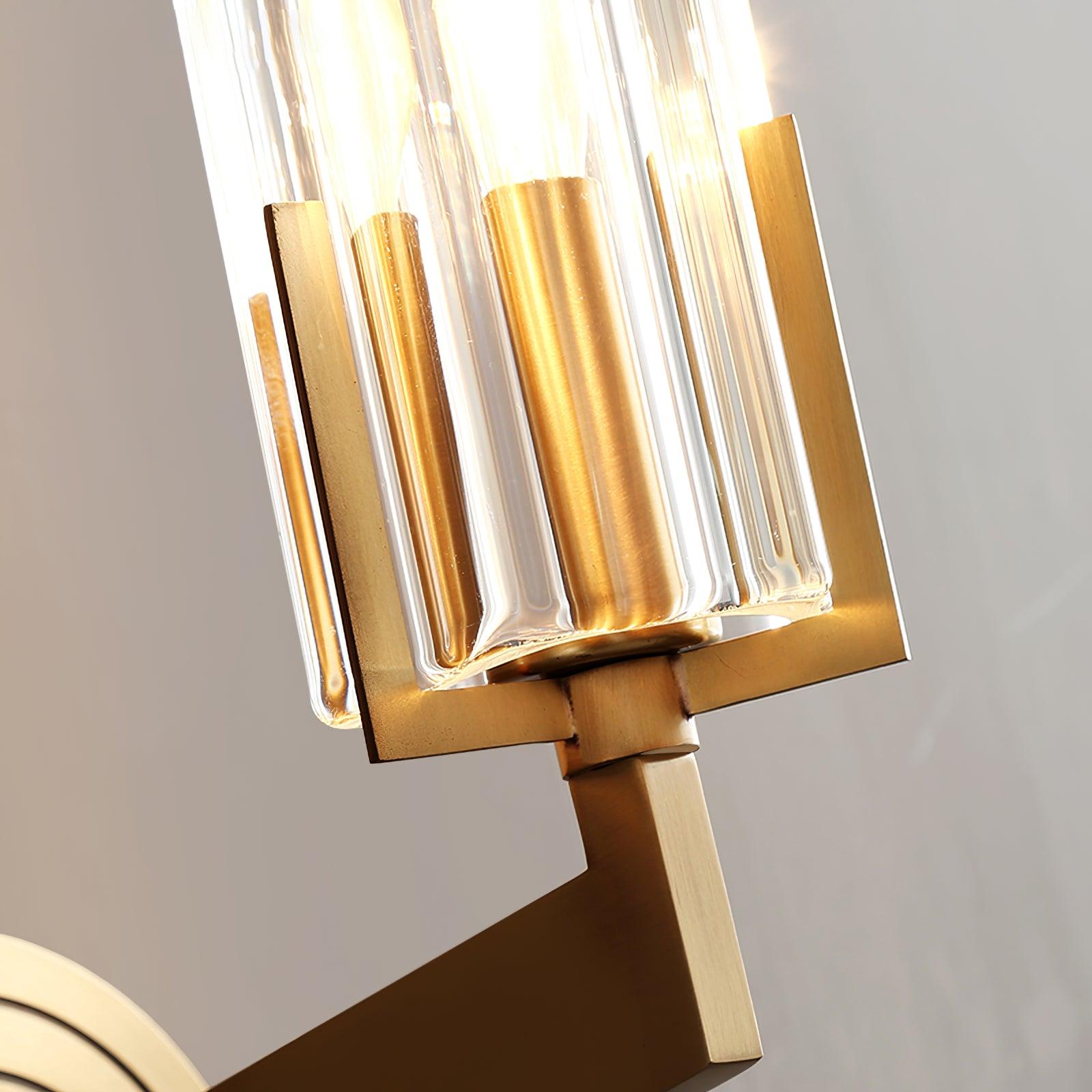 Aqua Lampe Murale en Laiton et Verre Haut de Gamme - Neutralighting