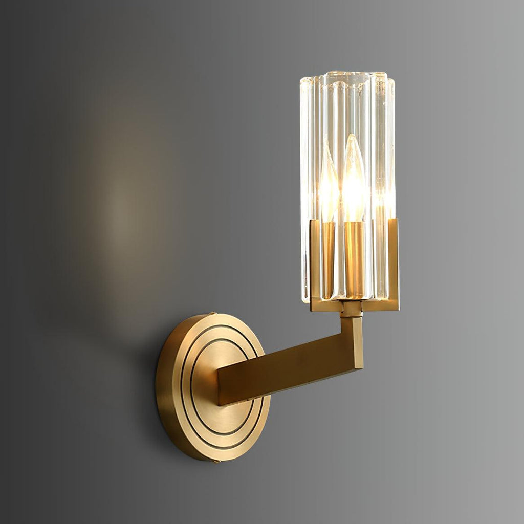 Aqua Lampe Murale en Laiton et Verre Haut de Gamme - Neutralighting