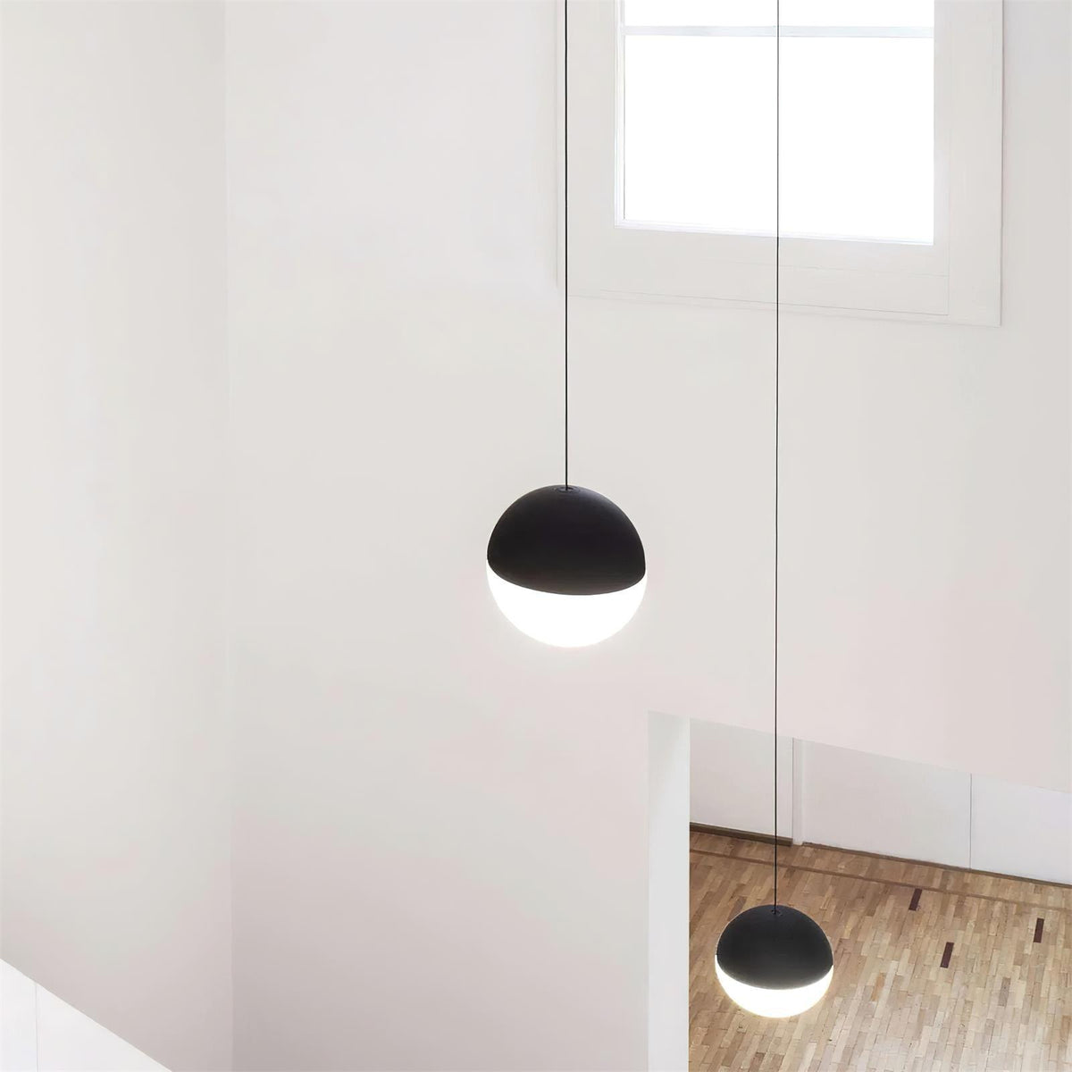 Cone Lampe Pendante Abat-jour Conique Noir pour Style Industriel Moderne - Neutralighting