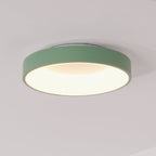 Solara Plafonnier en fer contemporain abat-jour vert - Neutralighting