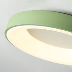 Solara Plafonnier en fer contemporain abat-jour vert - Neutralighting