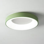 Solara Plafonnier en fer contemporain abat-jour vert - Neutralighting