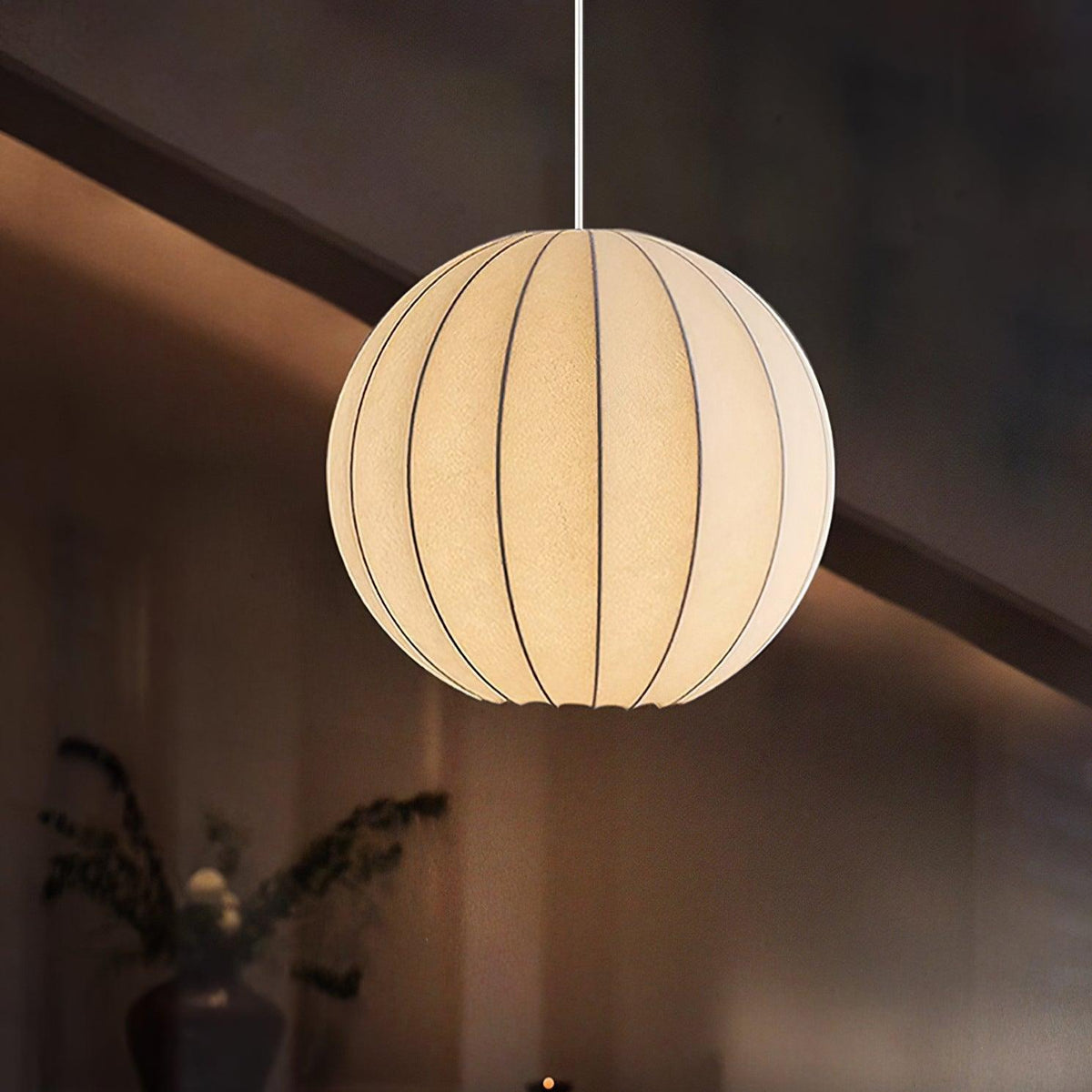 Solarce Soie Scandinave Pendentif Lampe - Neutralighting