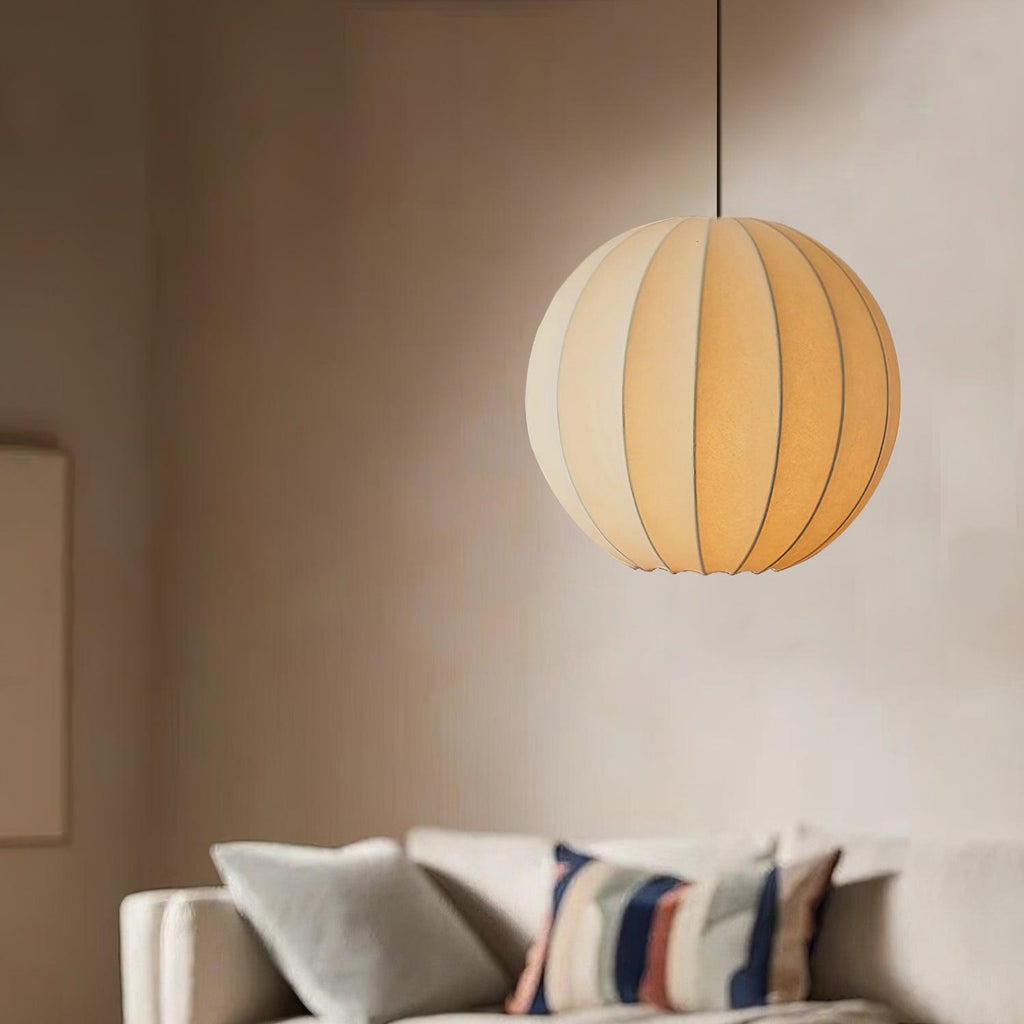 Solarce Soie Scandinave Pendentif Lampe - Neutralighting