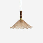 Kenyata Suspension Texturé Verre Organique - Neutralighting