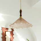 Kenyata Suspension Texturé Verre Organique - Neutralighting