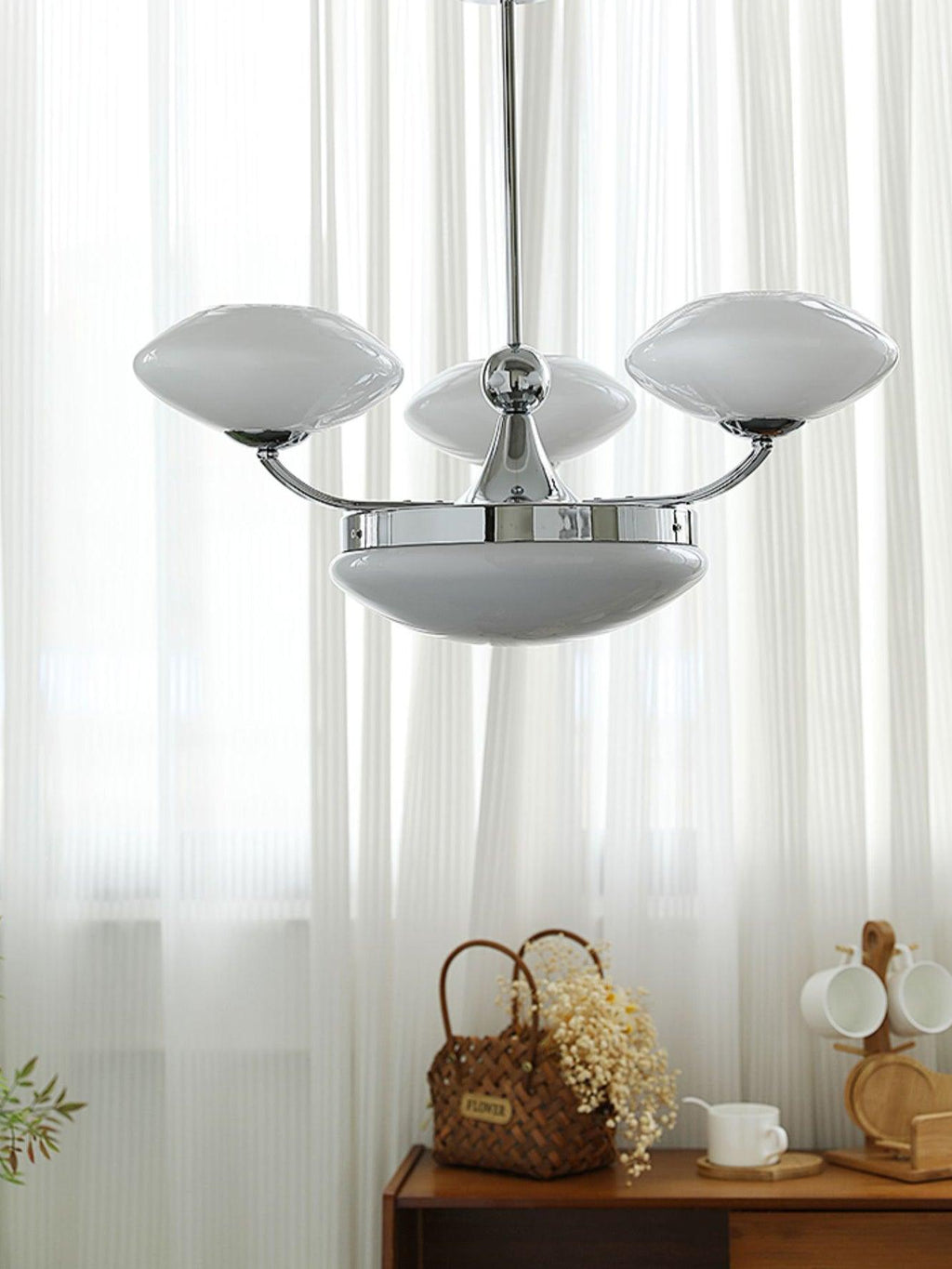 Aurelia Lustre Classique en Verre - Neutralighting
