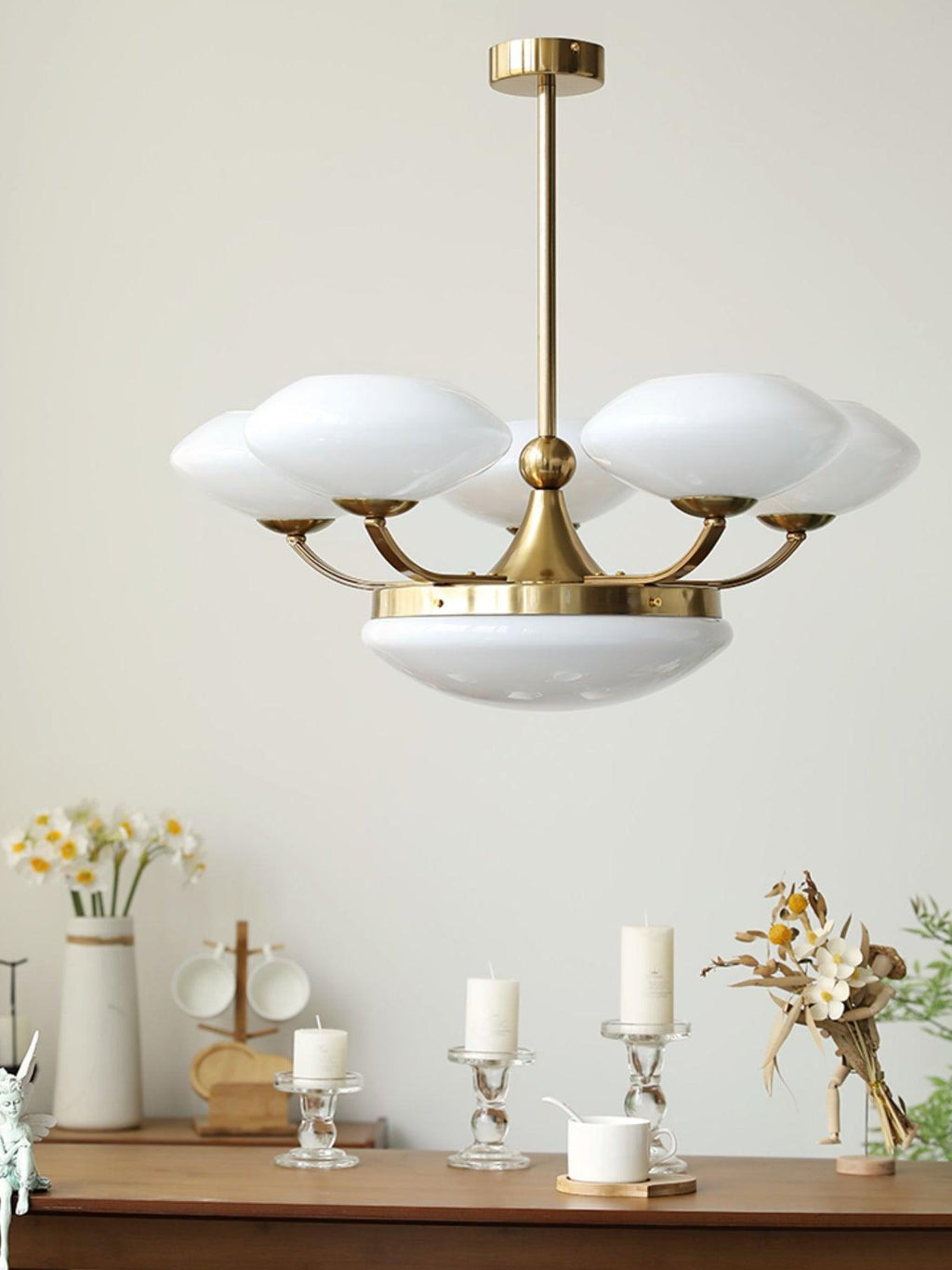 Aurelia Lustre Classique en Verre - Neutralighting