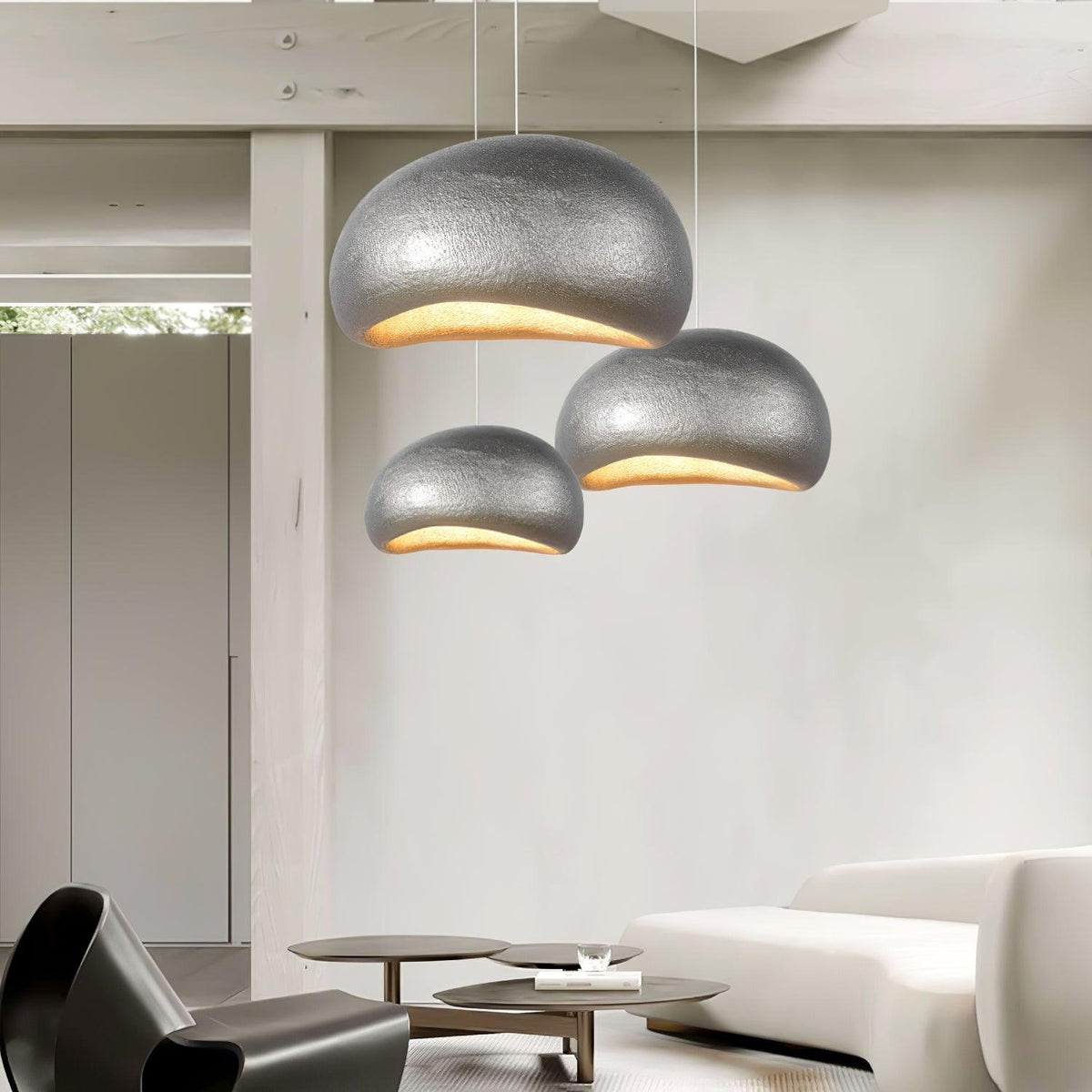 Pebble Lustre Suspendu Minimaliste - Neutralighting