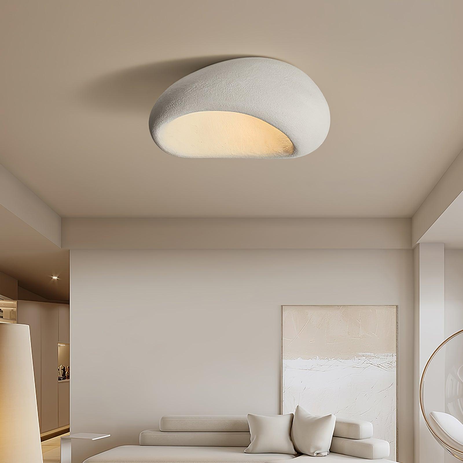 Solara Plafonnier avec Lune Japonaise Wabi-Sabi - Neutralighting