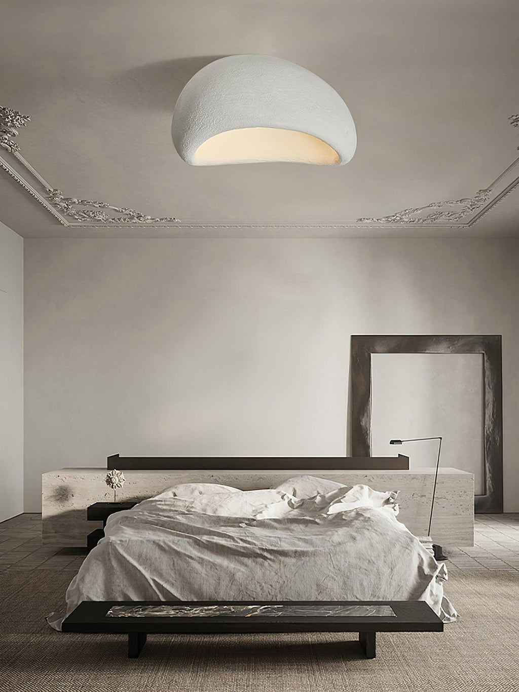 Solara Plafonnier avec Lune Japonaise Wabi-Sabi - Neutralighting