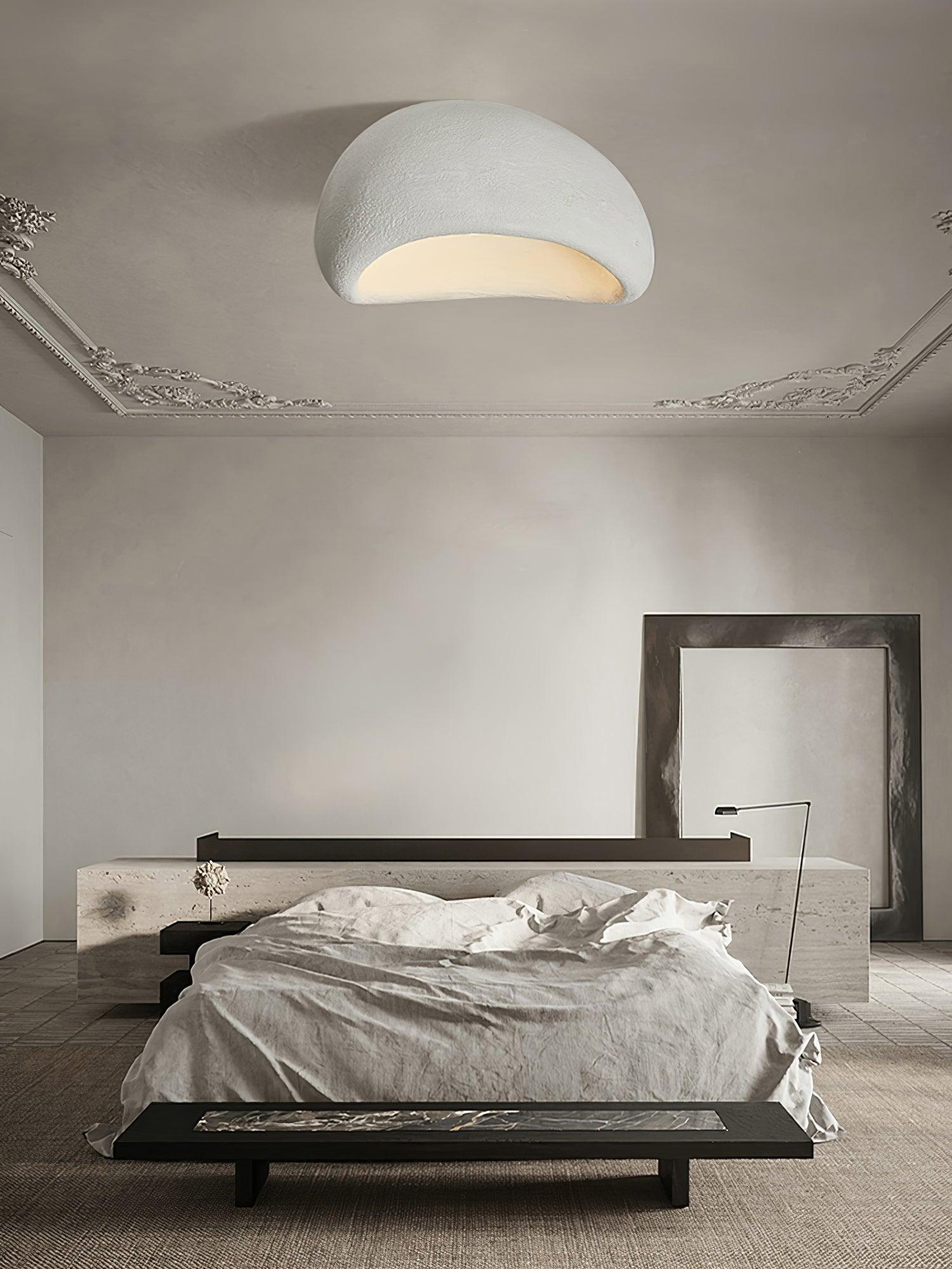 Solara Plafonnier avec Lune Japonaise Wabi-Sabi - Neutralighting