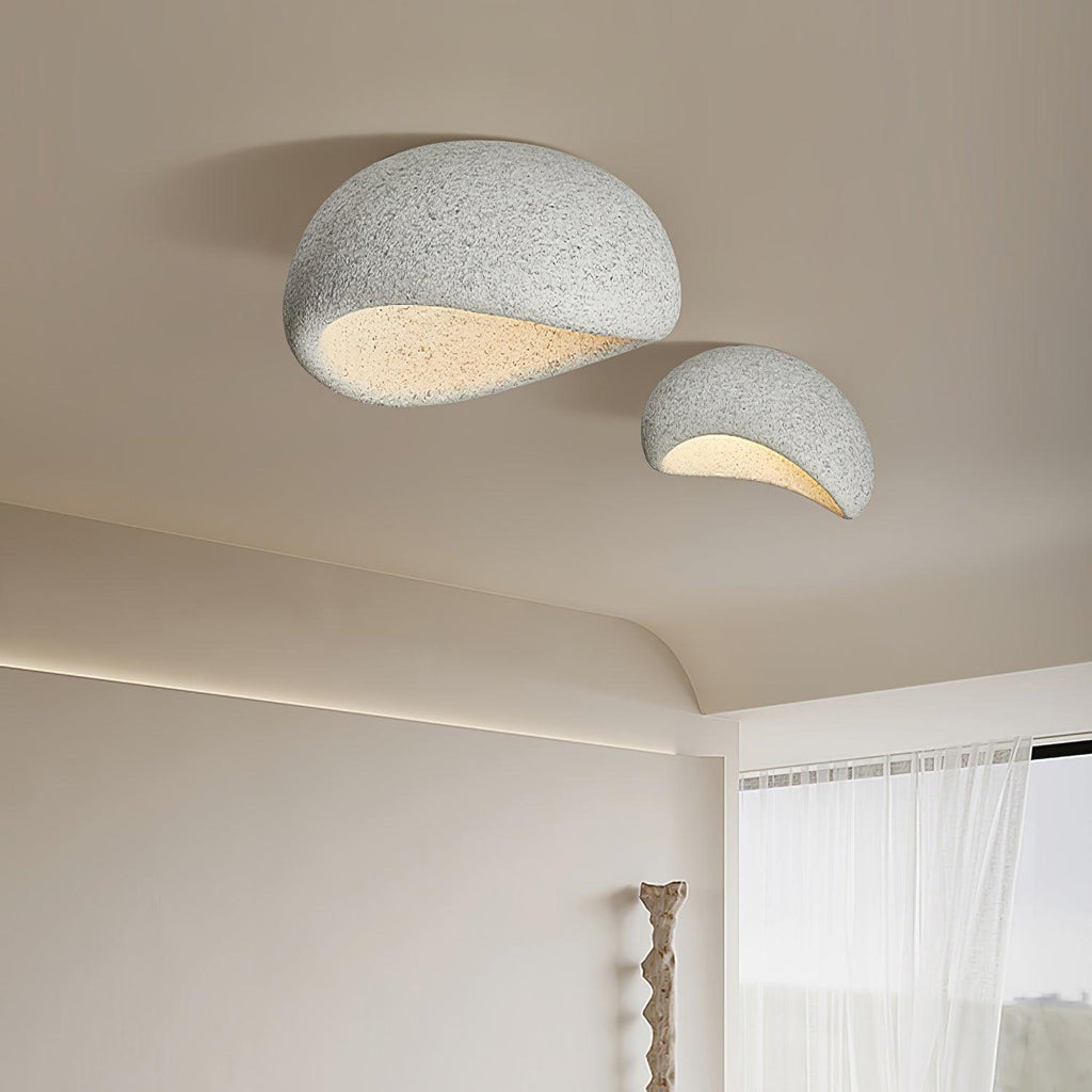 Solara Plafonnier avec Lune Japonaise Wabi-Sabi - Neutralighting