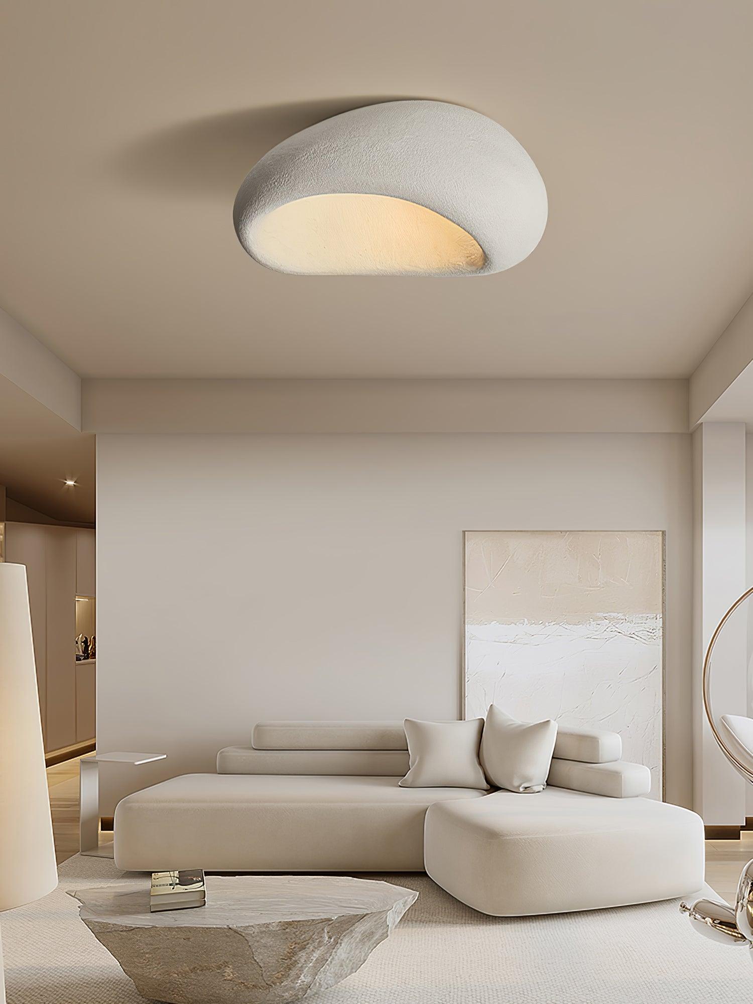 Solara Plafonnier avec Lune Japonaise Wabi-Sabi - Neutralighting