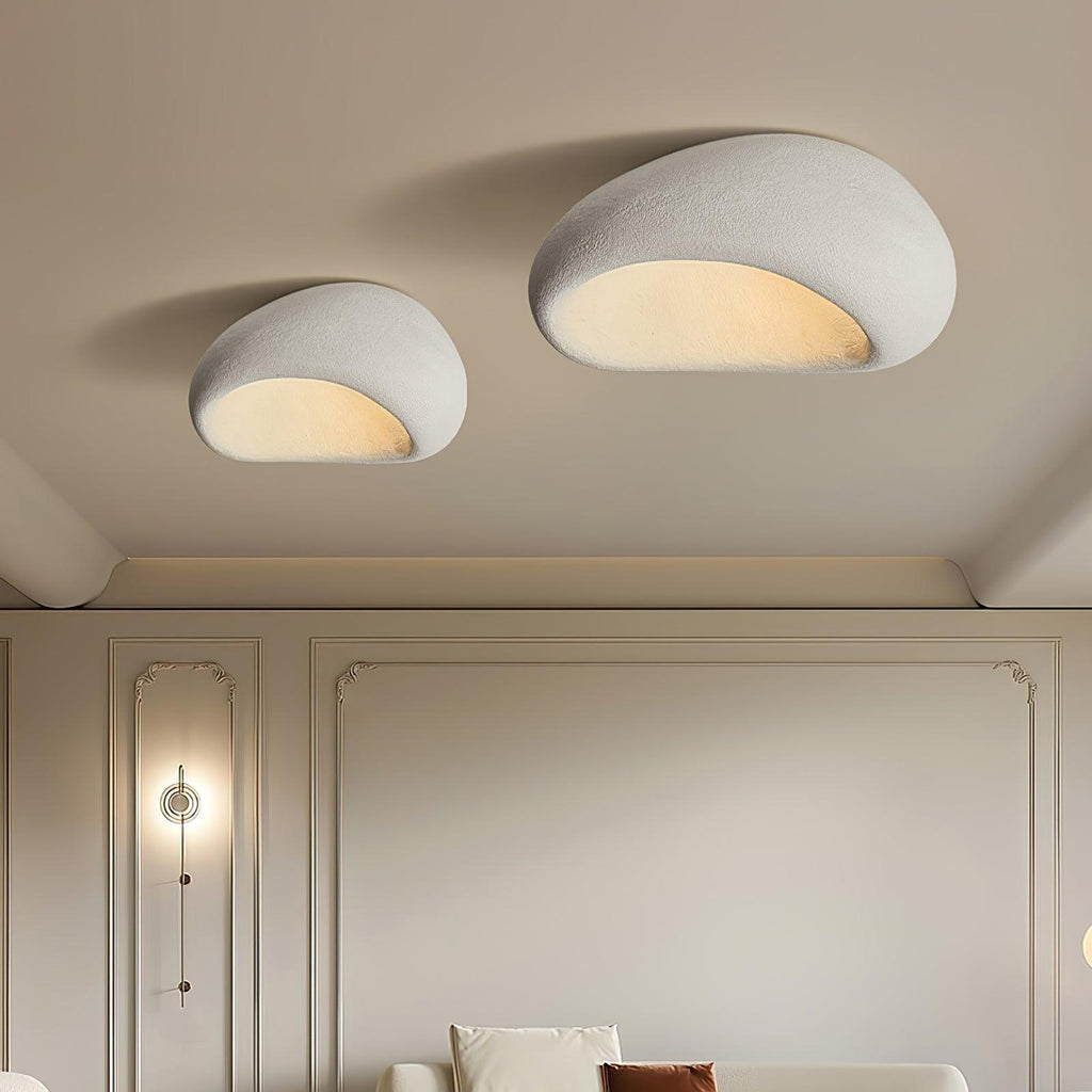 Solara Plafonnier avec Lune Japonaise Wabi-Sabi - Neutralighting