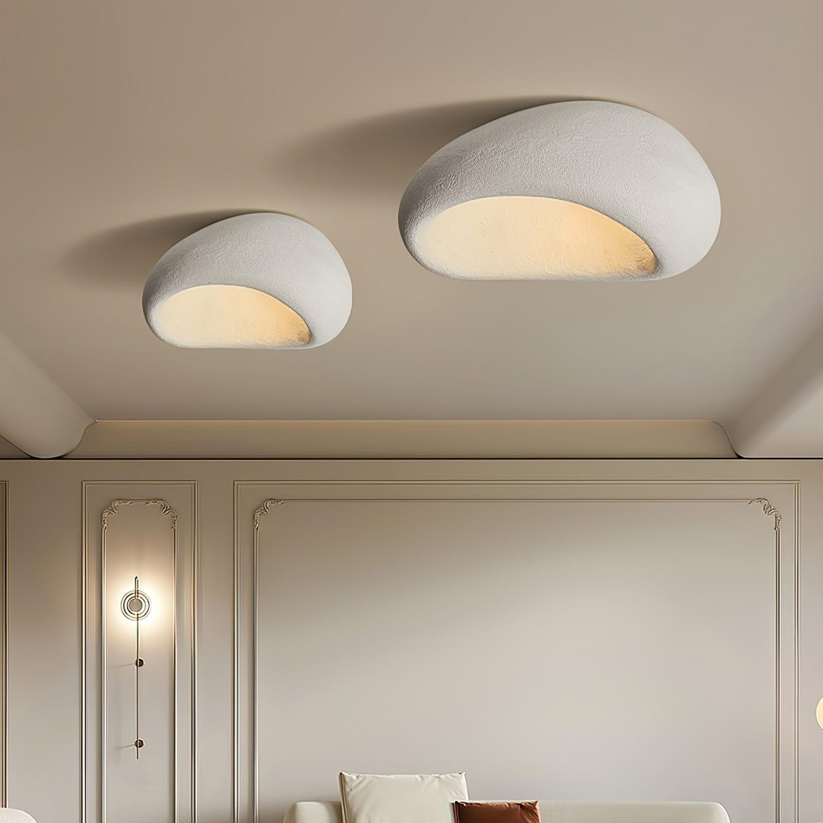 Solara Plafonnier avec Lune Japonaise Wabi-Sabi - Neutralighting