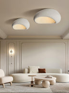 Solara Plafonnier avec Lune Japonaise Wabi-Sabi - Neutralighting