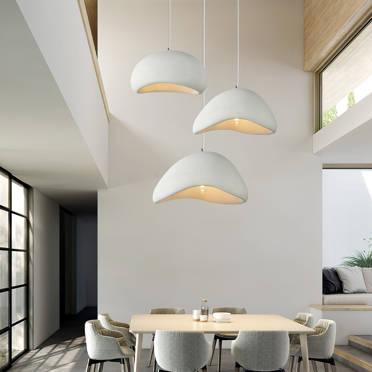 Lustra Suspension Lampe Nuage Blanc Minimaliste - Neutralighting