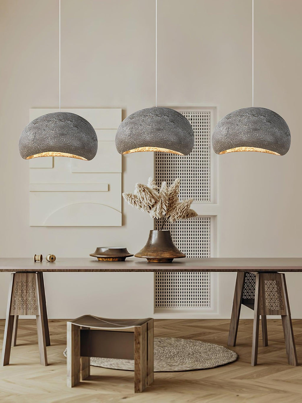 Regina Lampe Suspendue Grain Organique Texturé - Neutralighting
