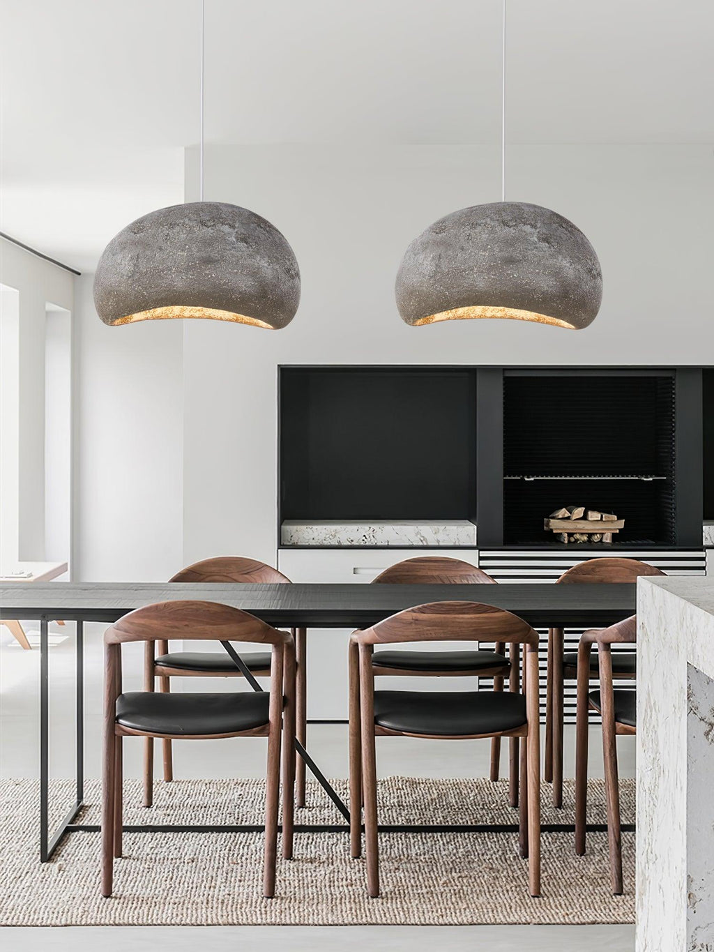 Regina Lampe Suspendue Grain Organique Texturé - Neutralighting