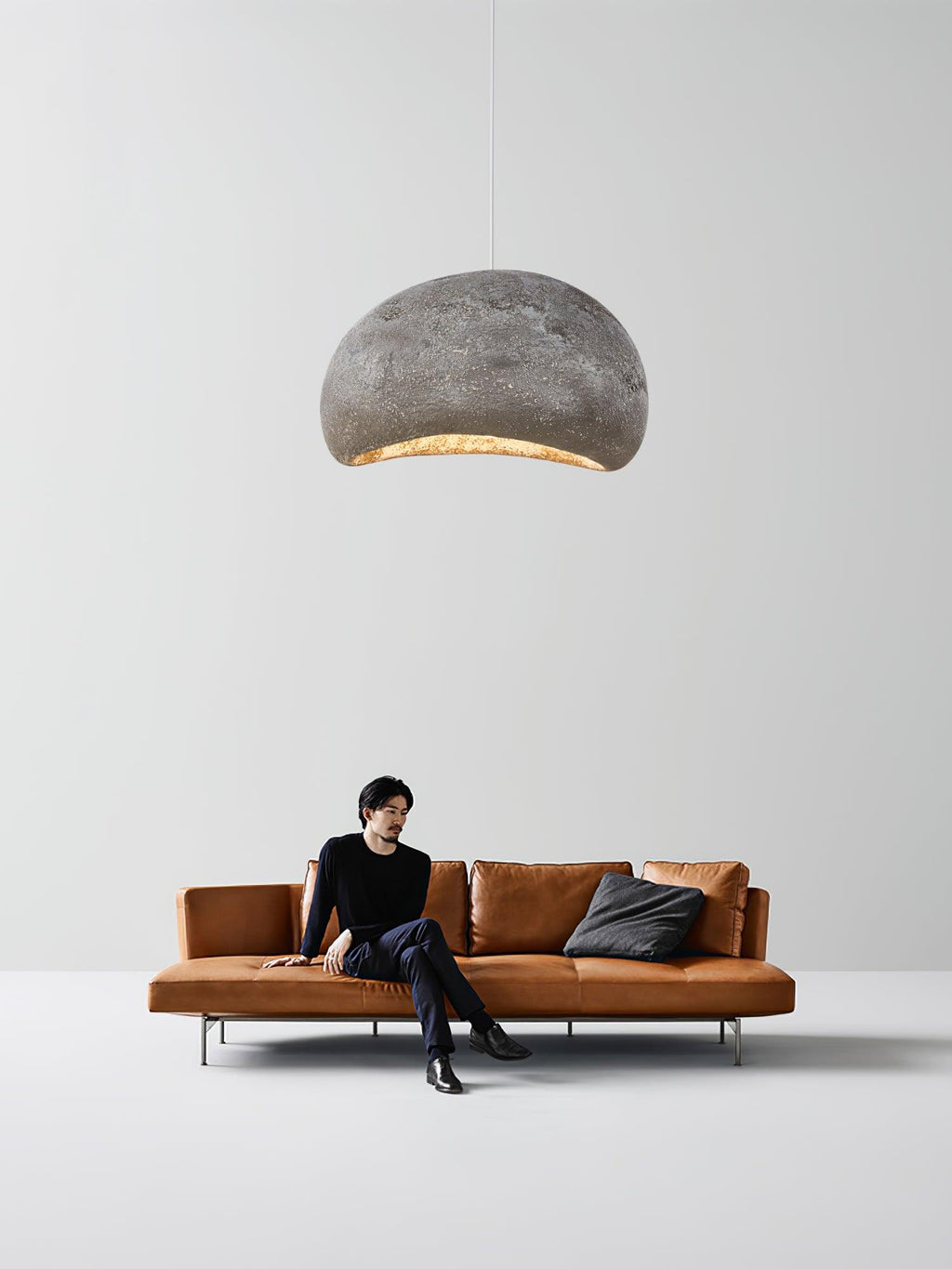 Regina Lampe Suspendue Grain Organique Texturé - Neutralighting