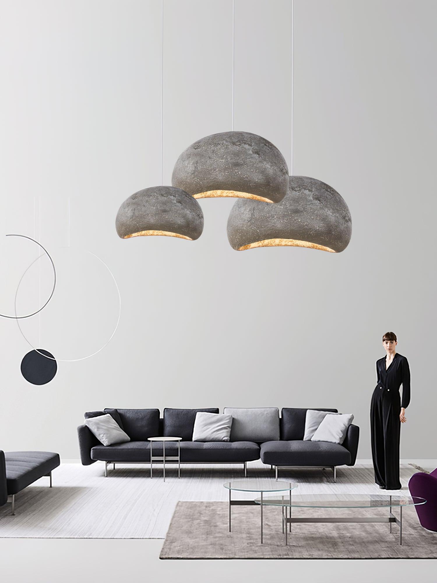 Regina Lampe Suspendue Grain Organique Texturé - Neutralighting