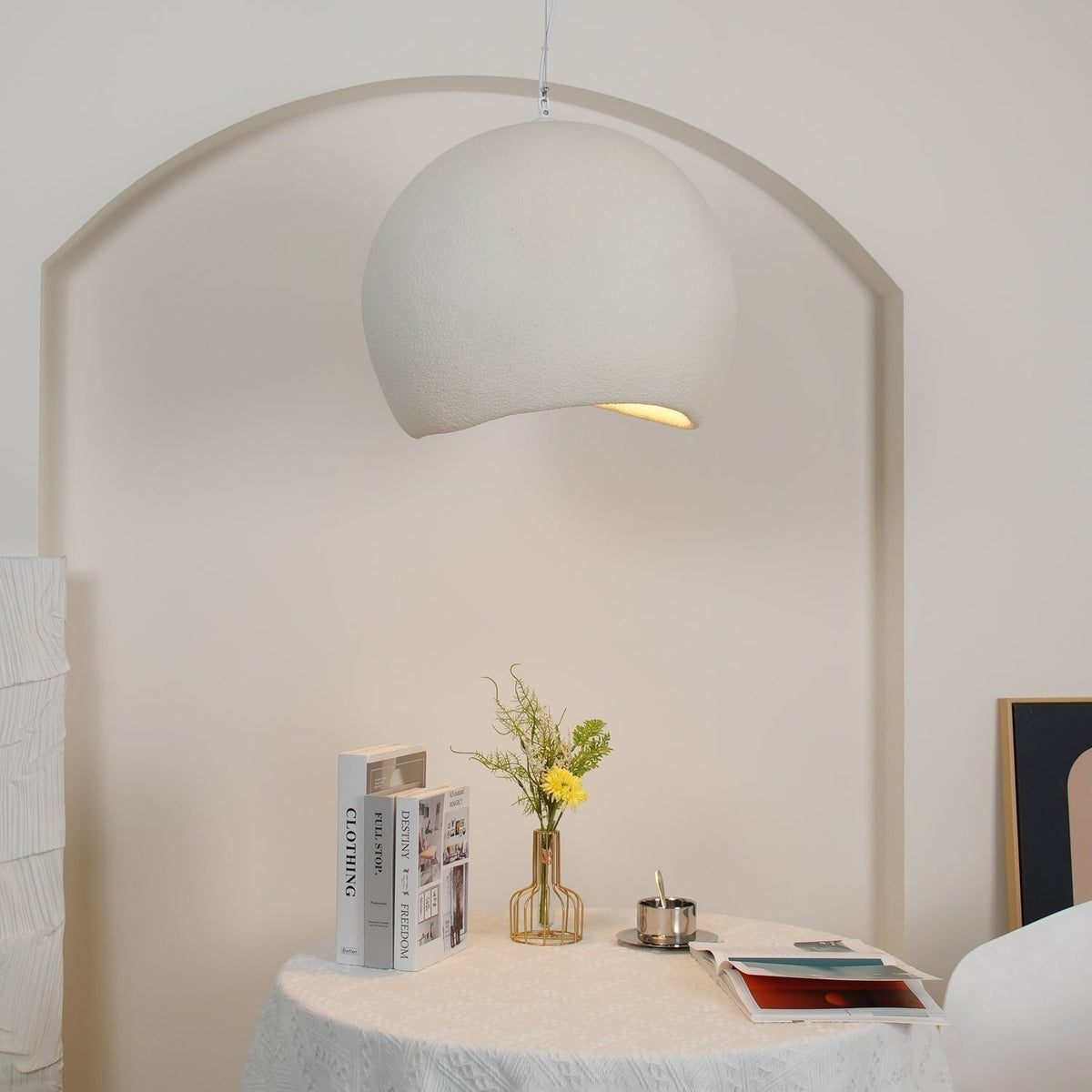 Ocara Suspension Moderne Minimaliste en Résine - Neutralighting