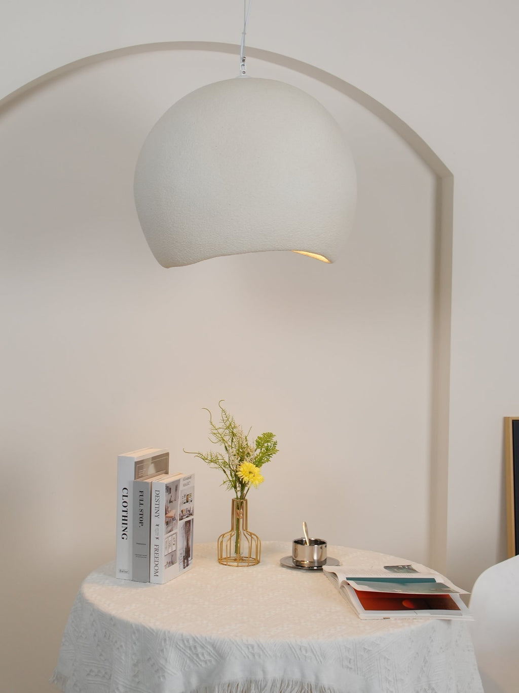 Ocara Suspension Moderne Minimaliste en Résine - Neutralighting