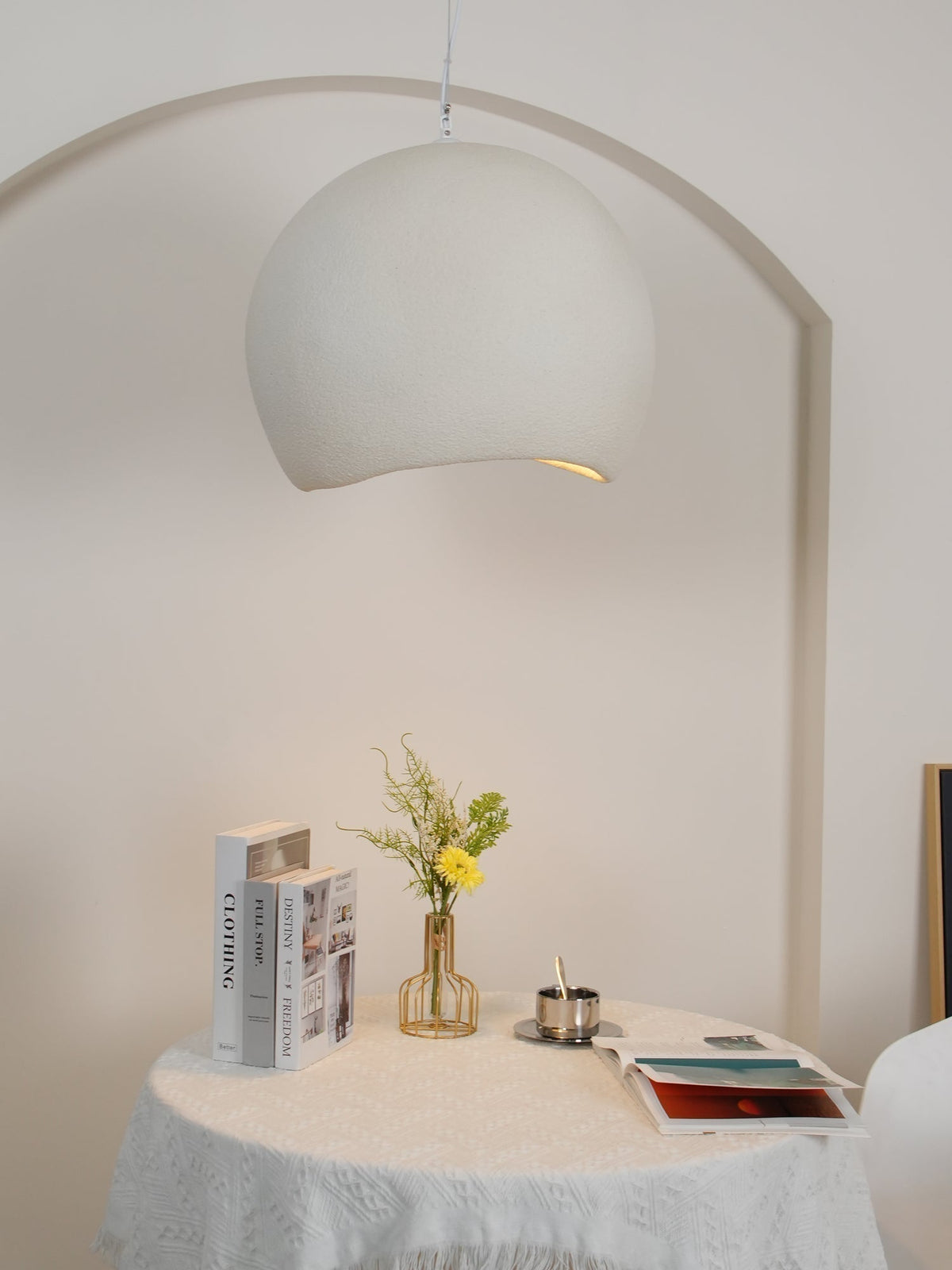 Ocara Suspension Moderne Minimaliste en Résine - Neutralighting