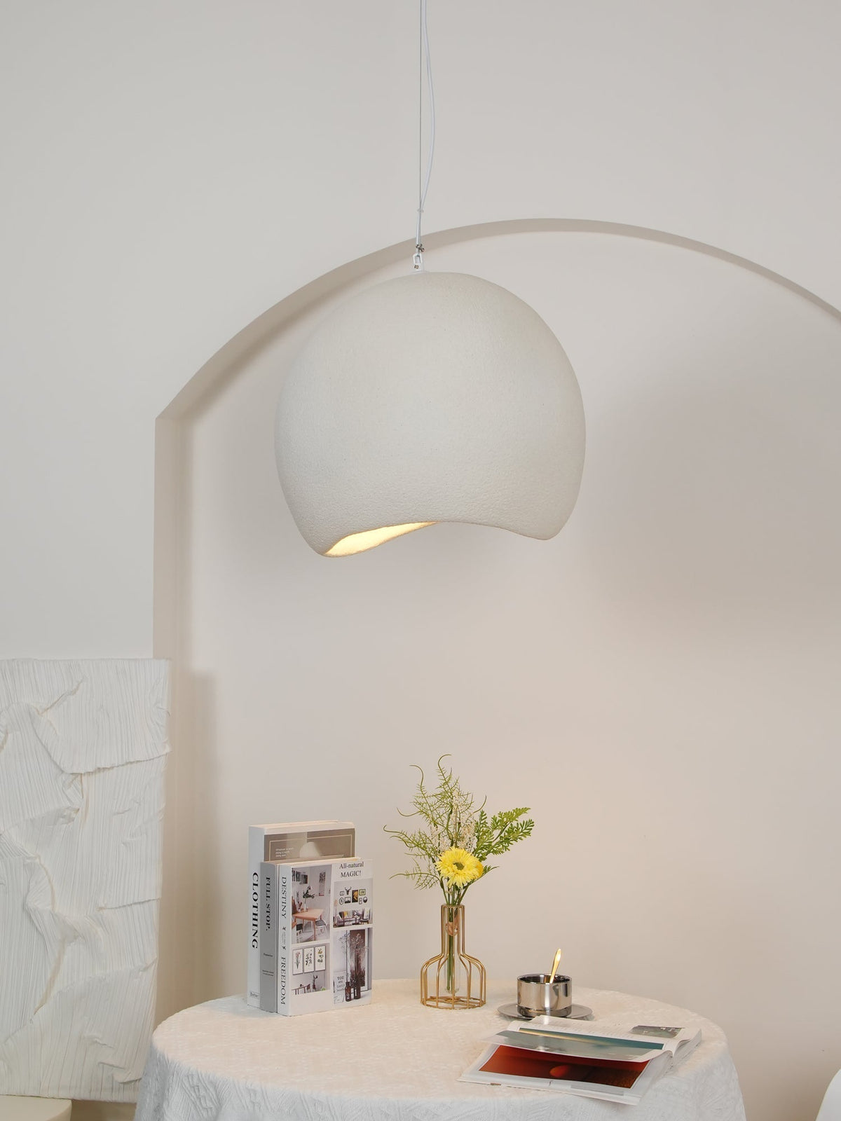 Ocara Suspension Moderne Minimaliste en Résine - Neutralighting