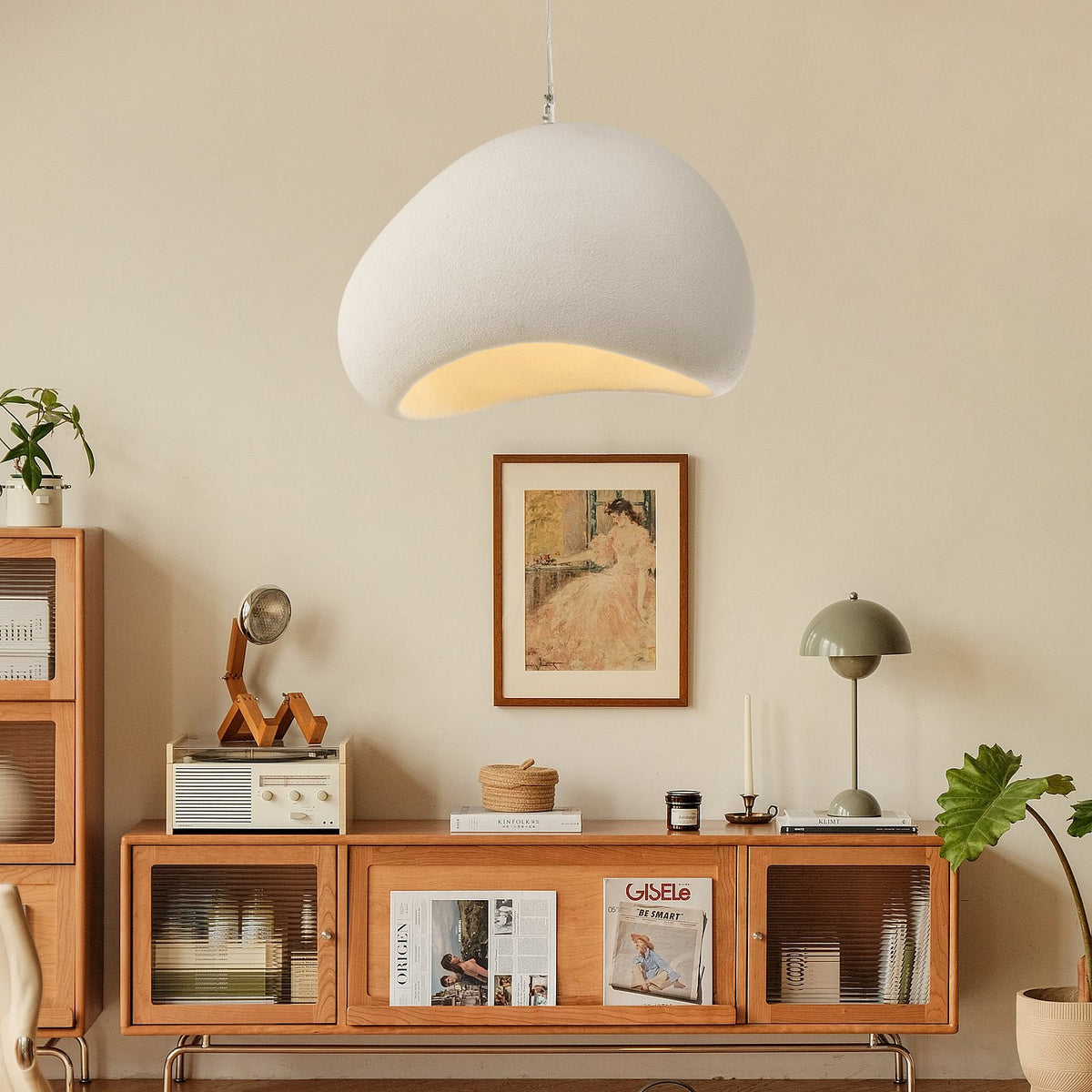 Ocara Suspension Moderne Minimaliste en Résine - Neutralighting