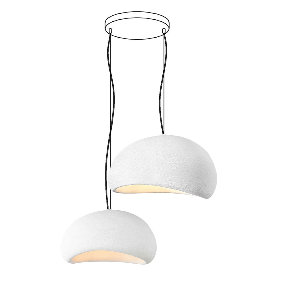 Lustra Chandelier Combinaison Rugueuse Wabi-Sabi - Neutralighting