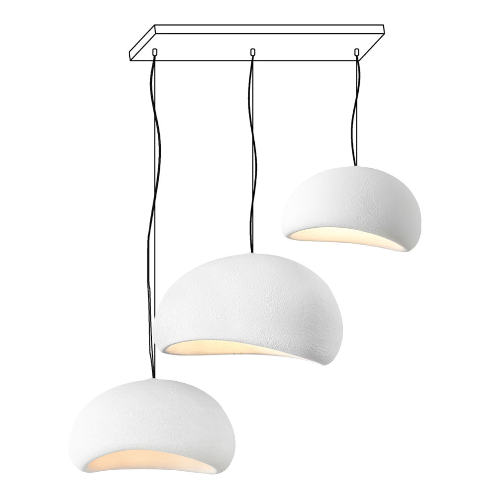 Lustra Chandelier Combinaison Rugueuse Wabi-Sabi - Neutralighting