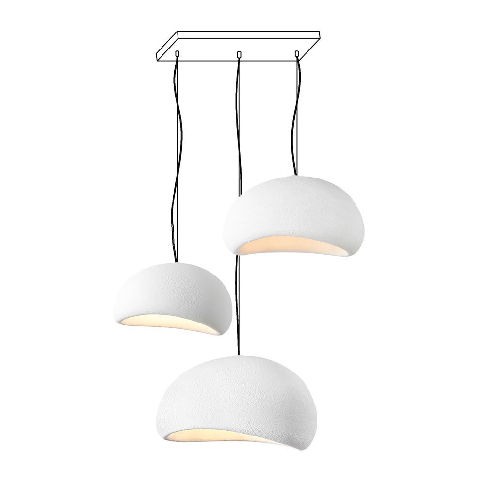 Lustra Chandelier Combinaison Rugueuse Wabi-Sabi - Neutralighting