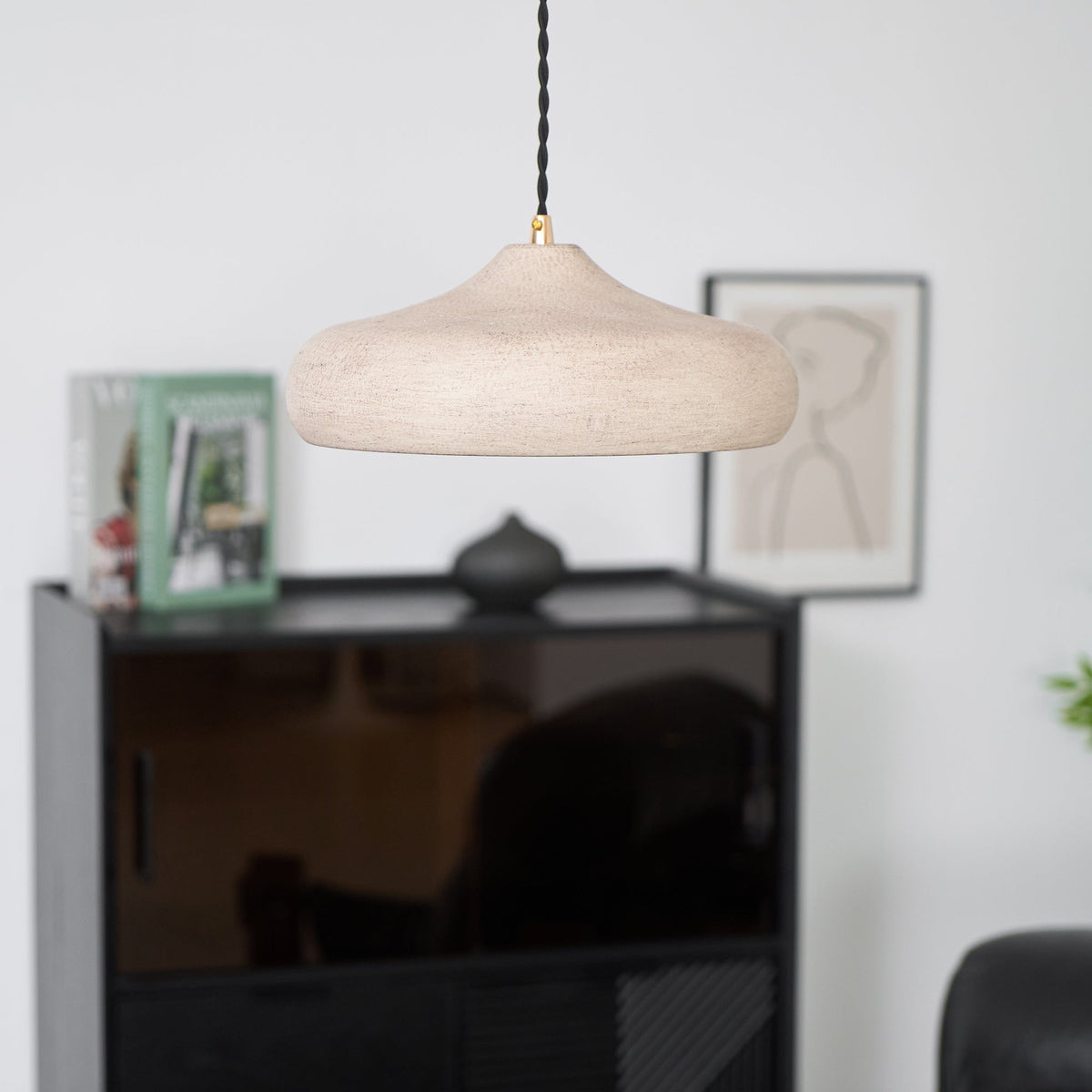 Etalyra Lampe Pendentive Métal Noir Minimaliste Moderne - Neutralighting