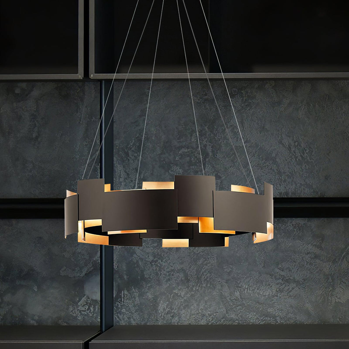 Lustra Chandelier Kichler Ovale Modules LED Écoénergétiques - Neutralighting