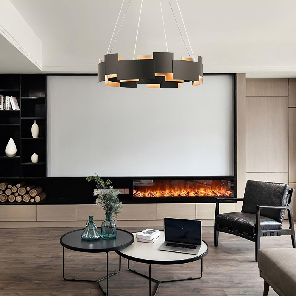 Lustra Chandelier Kichler Ovale Modules LED Écoénergétiques - Neutralighting
