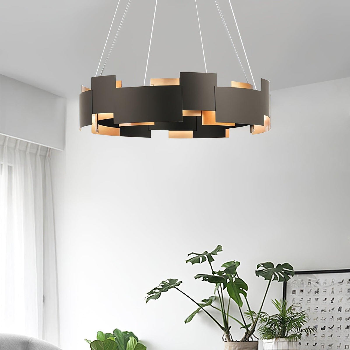 Lustra Chandelier Kichler Ovale Modules LED Écoénergétiques - Neutralighting