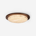 Kidson Plafonnier Résine Texturée Ton Bois LED - Neutralighting