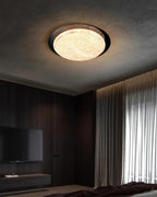 Kidson Plafonnier Résine Texturée Ton Bois LED - Neutralighting