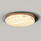 Kidson Plafonnier Résine Texturée Ton Bois LED - Neutralighting