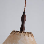 Kiko Lampe Pendante Tissu Chanvre Wabi Sabi Organique - Neutralighting