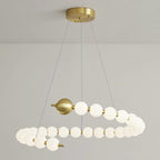 Lyra Chandelier Moderne Sphères Acryliques - Neutralighting