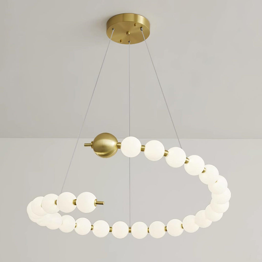 Lyra Chandelier Moderne Sphères Acryliques - Neutralighting