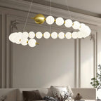 Lyra Chandelier Moderne Sphères Acryliques - Neutralighting